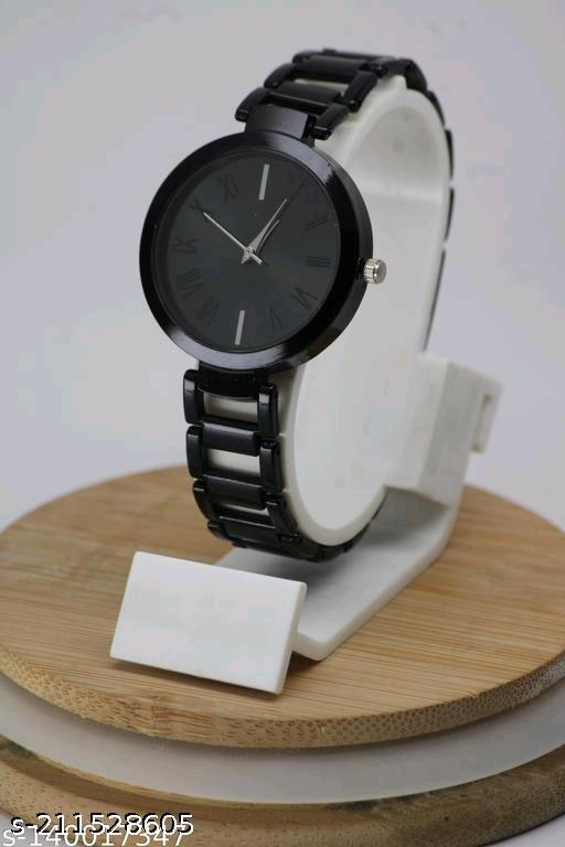 Best Quality Ethnic Solid Dial Metal Analog Watches for Women
