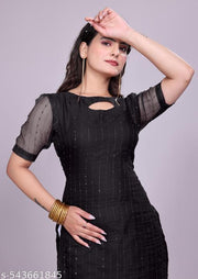 Women Fashion Organza Kurti
