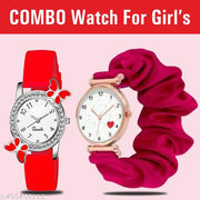 Butterflly Red | Heart Dial | Ribbin Belt(Combo)