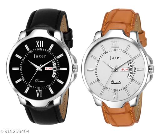 Jaxer Analog Wrist Watch Combo for Men & Boys
