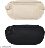 Sunesh Creation Waterproof Invisible Waist Bag Travel Belt for Running,Cycling & Gym Fanny Pack For Men & Women (pack of 2)