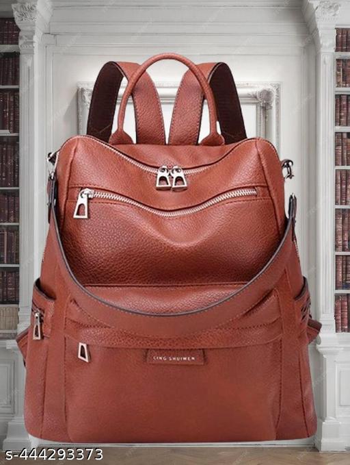 Bohobuzz Backpack Purse for Women Convertible Travel Vintage PU Leather Bag(Backpack,bag,backpack for women women bag fashion,stylish)