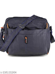 Blue Men & Women Sling Bag