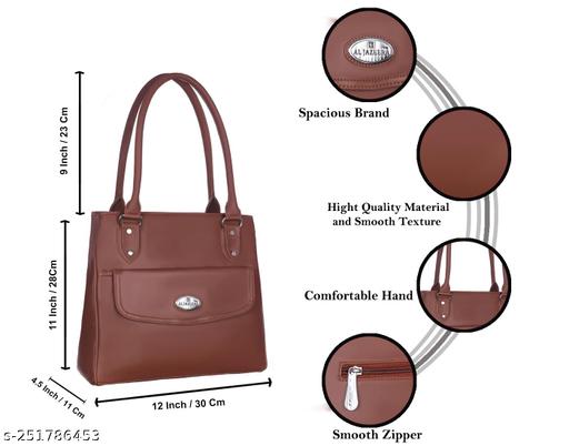 Al Jazeera Designer Chic Formal-Casual Multipurpose Shoulder Bag with Premium Finish for Ladies