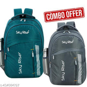 SKY RISE Combo of 2 Backpack Medium Unisex College & School Bags 34 L Laptop Backpack