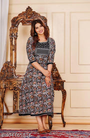 Trendy Embroidered women Anarkali kurta