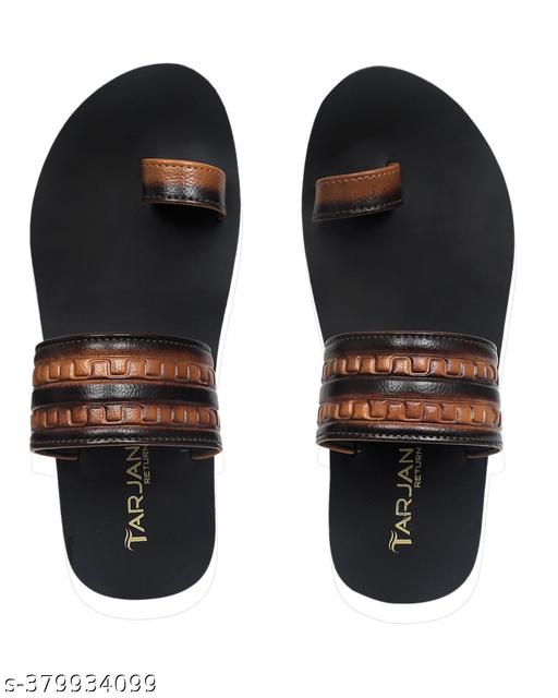 NA KHAN ENTERPRISES Casual Slipper Black/ Flip Flops For Man