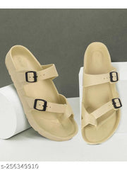 Paragon Comfort Fit Trendy Beige Casual Slides for Men