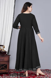 Women Solid Rayon Fabric Women Kurti With Embroider On Yoke