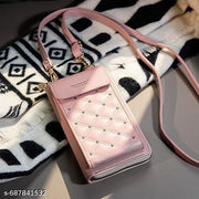 Rdipsie Mobile Sling Bag For Women Side Shoulder Small Bag Phone Bag for Women Cell Phone Purse Wallet Kiss Lock Cute Shoulder Bag with Credit Card Slots