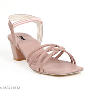 Stylish Trendy Block Heel sandals for women| Synthetic Casual Slipper For Girls | Fashion Heels For Formal Occasions Casual Office Party-Wear