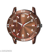 Brown Analog Watch - For Men And Boy Brown leather Designer Watch Designer Lather Strap Stylish Sport Look Boys watch for men Analog Watch - For Men