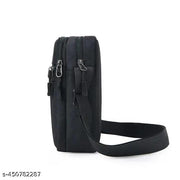 Compact Grey Crossbody Bag 20cm X 25cm X 9cm