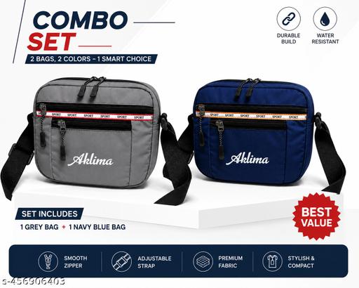 Combo Pack of 2 A1 Quality Crossbody Bags