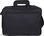 [3N Fashion] Stylish Laptop Office Bag with Shoulder Strap – Blue/Black.