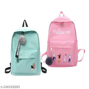 Small 20 L Backpack Attractive Combo Casual Backpack Fashion Printed For college And School Girls