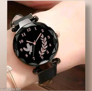 PG CREATION - Classy Analogue  Leather strap Causal Girls Women watches