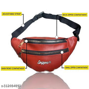 Snipper Waist Bag for Men Fanny Pack for Women Fanny Pack for Men Waist Bag for Women Chest Bag for Women Waist Pouch for Men Waist Bag for Boys Waist Bags for Girls Fanny Bag – Tan with golden chains