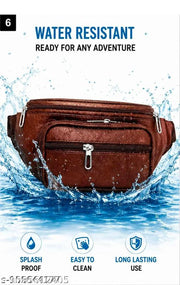 Men’s Premium Multi-Pocket Waist Bag | Crossbody Belt Bag | Travel & Daily Use