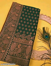 Tranding Exclusive Banarasi Silk Saree With Blause