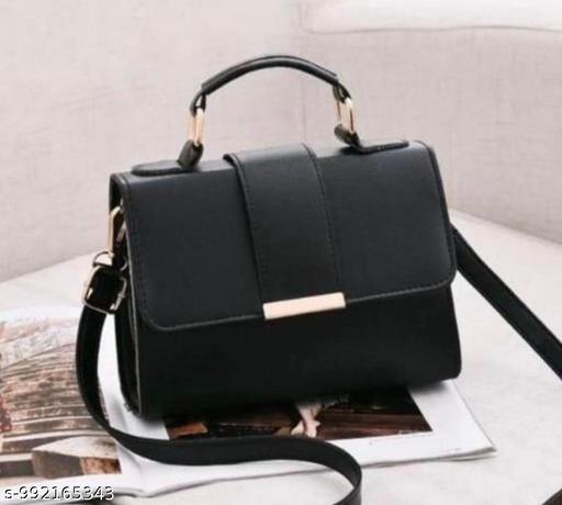 Elegant Light black Top Handle Crossbody Satchel Bag