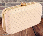 FANCY TRENDY WOMEN BOX CLUTCH WITH CHAIN SLING PARTY WEAR BRIDAL CLUTCH PURSE Fashionable Beautiful Handmade Embroidery Bridal Party Wedding
