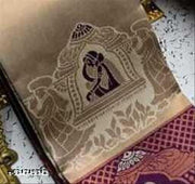 Beautiful Art Silk Jacquard Border Saree With Unstitched Running Blouse For Women Wedding Wear Party