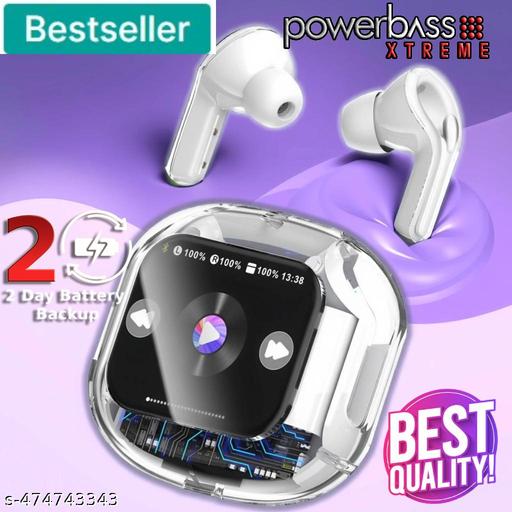 Ultrapods LCD Screen Earbuds 12 hours playtime bluetooth wireless headphones earphone bluetooth headset