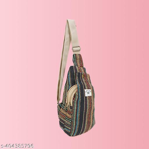 KRYSTAL shoulder cross body purse BOHO zipper 2 compartments multi-colour pack of 1