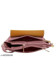 Sling Bag with Metal Accent