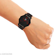 Lorenz Casual Fit Watch for Men | Watch for Boys- | Red | MK-2061W