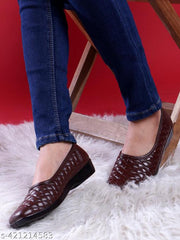 Women's Casual & Daily Use Bellies with PVC Sole