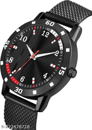 PU STRAP & KING BRACELET COMBO SET FOR MEN