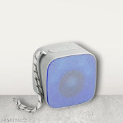 High-Bass Mini Bluetooth Speaker with FM Radio, USB & SD Card Support  Dynamic Sound Wireless Speaker with Colorful LED Party Lights
