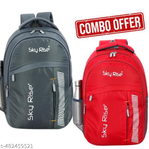 Stylish Unisex Backpack for Boys & Girls | School College Travel Student Bag | Lightweight Casual Multipurpose Backpack