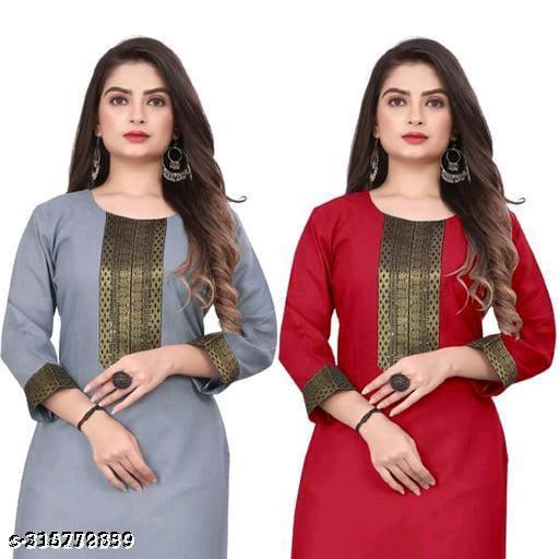 stylelist kurti with work
