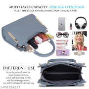 GRAADA Synthetic Leather Classy Design Trendy Shoulder Handheld Crossbody Women Handbag