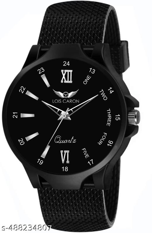 LOIS CARON Boys Analog Watch ALL BLACK SERIES Boys Analog Watch Analog Watch - For Men
