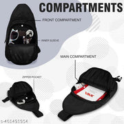 Cross Body Messenger Bag Sling Bag for Men & Women waist bag travel passport bag