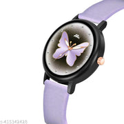 Premium Quality Multicolor Dial Design Fancy Leather Belt Analog Watches for Women for girls
