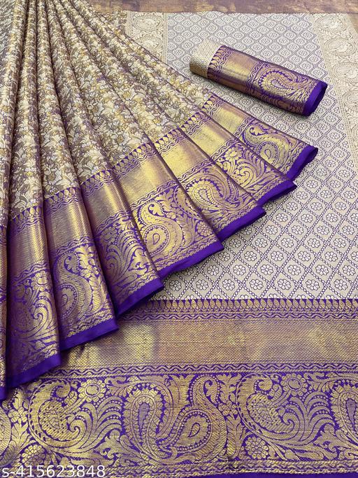 kanjivaram silk sarees new model 2024 collection wedding party wear