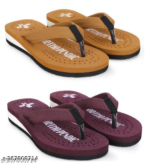 Priksh New stylish Flip flops combo for womens