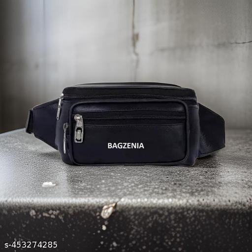 Men's Black Waist Bag || Men's Casual Waist Bag || Stylo Men's Waist Bags || Unisex Waist Bag