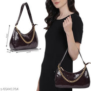 Dixon Dixon Classic Elegant Fancy Water Resistant Chic Chac Stylish Chain Strap Crossbody Shoulder Slingbag For Women & Girl