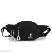 WAIST POUCH BAG BLACK