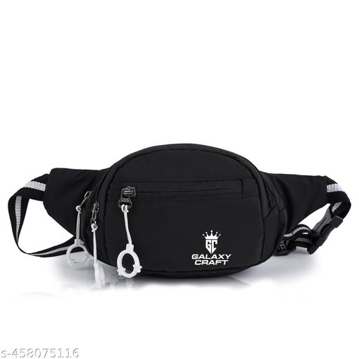 WAIST POUCH BAG BLACK