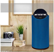 Portable Wireless Bluetooth Speaker with Deep Bass, USB/SD Support & Free Phone Holder – Ideal for Home, Travel & Outdoor (Buy 1 Get 1 Free Offer, Blue)