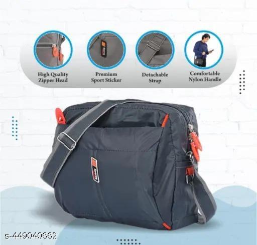 Cross body Sling Bags || Stylish Shoulder Men & Women Cross Body Bag || Office Business Messenger Bag Water Resistant for Men and Women || (Pack Of 1)