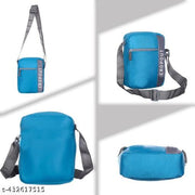 Trendy Nylon Sling Cross Body Travel Office Business Messenger one Side Shoulder Bag for Men and Women