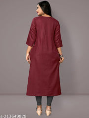 Kashvi Refined Plus Size Kurtis